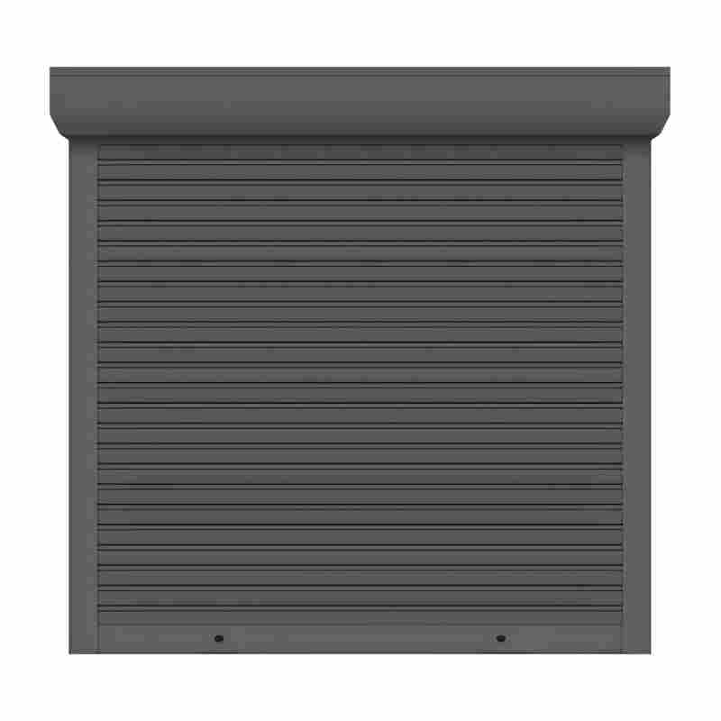 Steel rolling shutter door